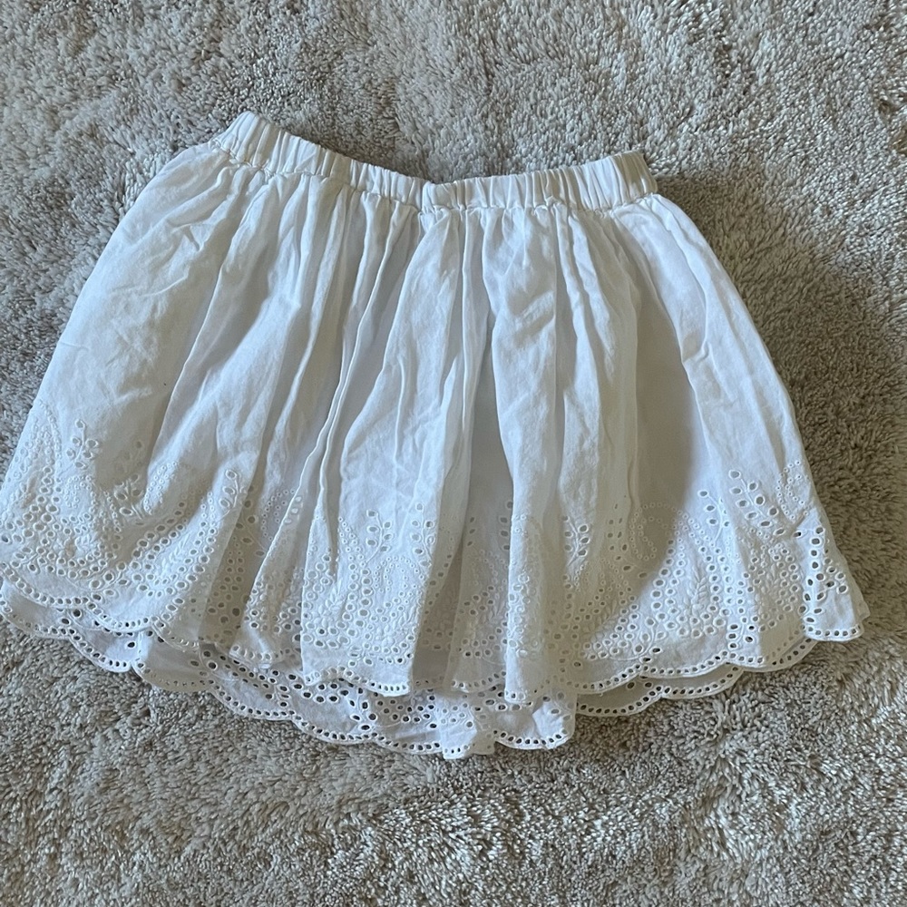 Girls Gap Kids White Skirt - M